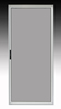 Mojave Clear Anodized Sliding Door Kit - 32 x 80