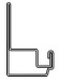 3/4" Standoff Frame. 0.025 White